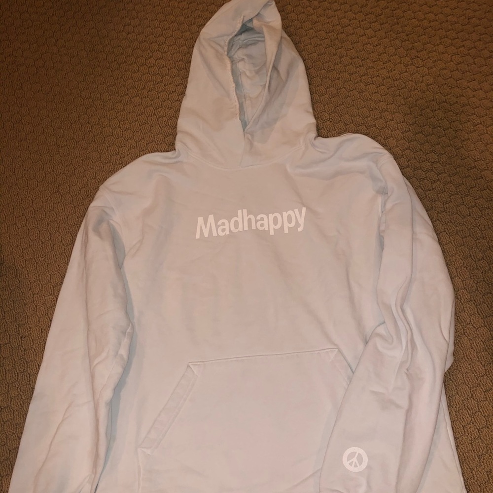 Madhappy light blue hoodie